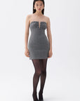 Strapless Mini Dress