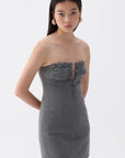 Strapless Mini Dress