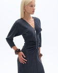 Draped Detail Dress