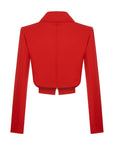Shoulder Pad Red Jacket