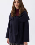 Full Coat with Front Tie Detail