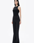 Black Twist Detailed Bodysuit