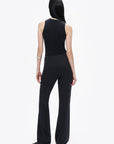 Black Twist Detailed Bodysuit