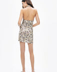 Multicolor Printed Mini Dress