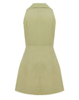 Olive Mini Dress with Pockets