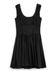 Black Corset Design Mini Dress