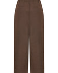 Coffee Pleated Pants