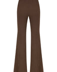 Brown Flared Pants
