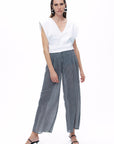 Nocturne Striped Sheer Pants - Porterist 1