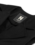 Black Corset-Designed Vest