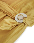 Yellow Metal Accessory Overalls
