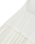 Off-White Halter Neck Maxi Dress