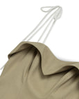 Beige Corset Look Dress