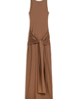 Cinnamon Backless Maxi Dress