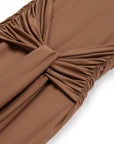 Cinnamon Backless Maxi Dress