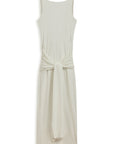 Ecru Backless Maxi Dress