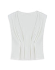 Off-White T-Shirt with Agraffe Accessory Detail