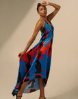 The Sharon Keyser Collection - New Dawn 1 Halter Neck Backless Dress