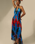 The Sharon Keyser Collection - New Dawn 1 Halter Neck Backless Dress