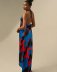 The Sharon Keyser Collection - New Dawn 1 Halter Neck Backless Dress