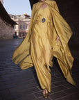 Yellow Metal Accessory Overalls