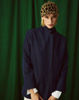 Pienza Navy Blue Women's Blazer Jacket