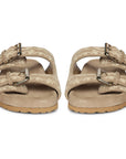 Future Brands Group Beige Angela Flat Sanda - Porterist 5