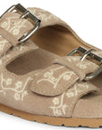 Future Brands Group Beige Angela Flat Sanda - Porterist 4