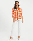Orange Knitwear Cardigan Fınal Item - Porterist 2
