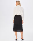 Black Pleated Skirt With Lace Fınal Item - Porterist 3