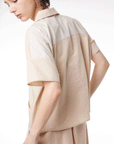 Sand Dune Button Top