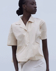 Sand Dune Button Top