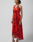 The Sharon Keyser Collection - Red Carpet Halter Neck Backless Dress