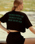 Black Weekend Crop T Shirt Fınal Item - Porterist 3