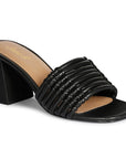 Saint G Bethany Heel Sandals Black