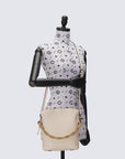Oryany Madeleine Bucket Medium Crossbody Handbags Cream