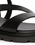 Vivi Blu Kamla Flats Footwear Black