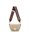 Oryany - Lottie Saddle Crossbody Small Handbags - Taupe