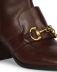 Saint G Daffodil Ankle Boots Chocolate