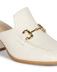 Saint G Julia Heel Loafers Footwear Off White