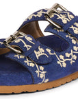 Future Brands Group Blue Angela Flat Sanda - Porterist 6