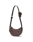 Oryany Rookie Croco Crossbody Medium Handbags Deep Brown