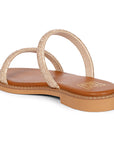 Vivi Blu Zaeneb Flats Footwear Champagne