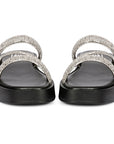 Vivi Blu Ren Flats Footwear Black Silver