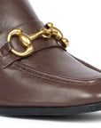 Saint G Isha Heeled Loafers Coffee