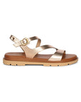 Vivi Blu - Kamla Flats Footwear - Champagne