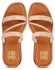 Vivi Blu Ren Flats Footwear Champagne
