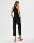 Black Knitwear Pants With Pockets And Cord At The Waist Fınal Item - Porterist 3