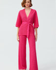 Wide Leg Pink Pants Fınal Item - Porterist 3