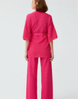 Wide Leg Pink Pants Fınal Item - Porterist 5